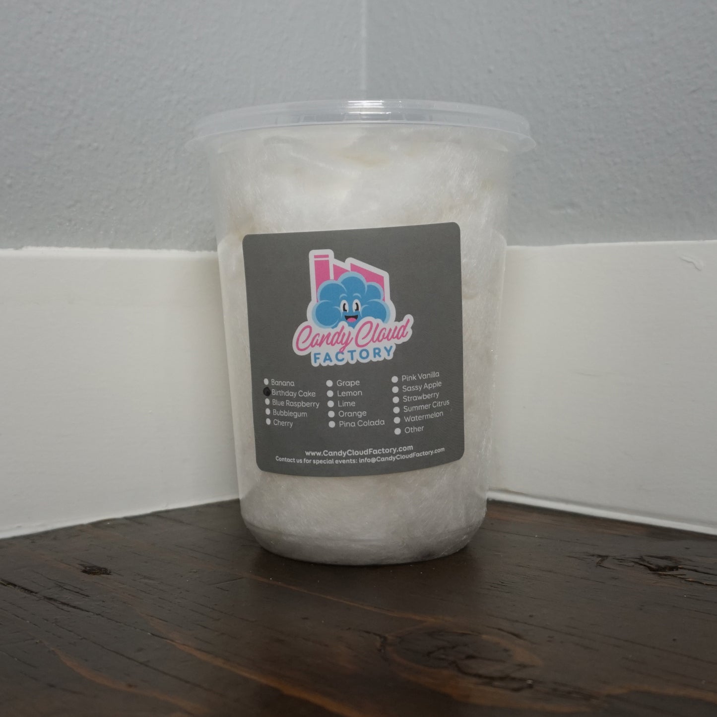 Cotton Candy Container