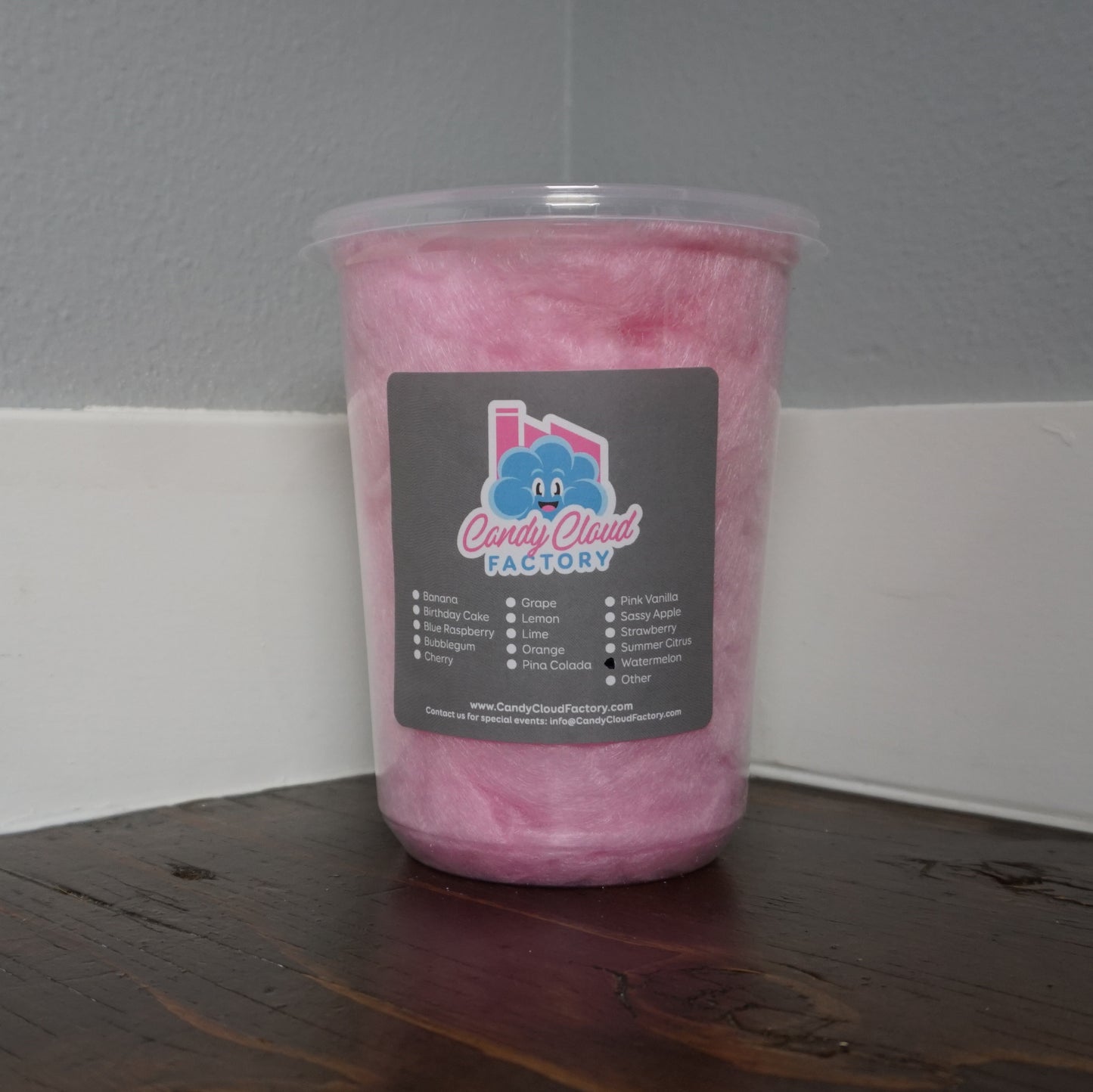 Cotton Candy Container